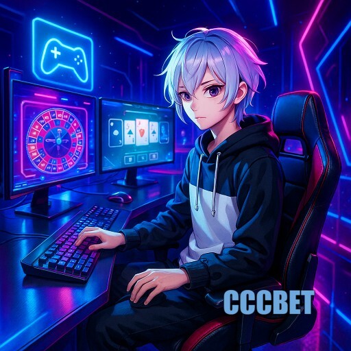 Imagem promocional da CCCBET mostrando a plataforma e suas vantagens