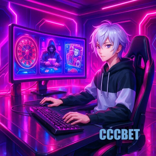 Imagem promocional da CCCBET mostrando a plataforma e suas vantagens